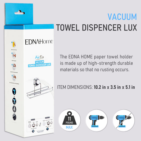 Paper Towel Holder with Vacuum Suction Cup